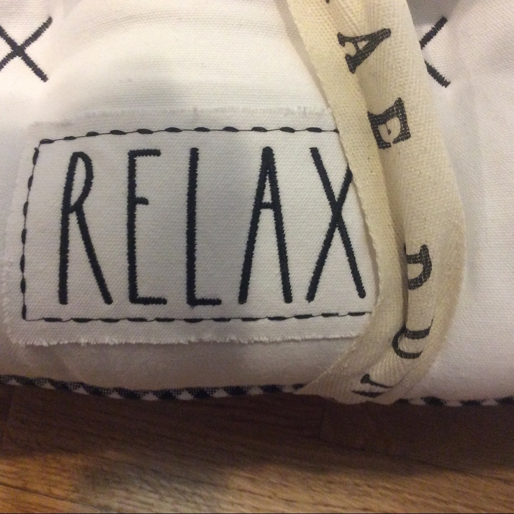 Rae Dunn RELAX Chair Cushions - Picture 4 of 5